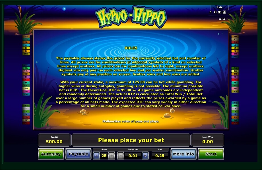 hpyno hippo slot machine detail image 0