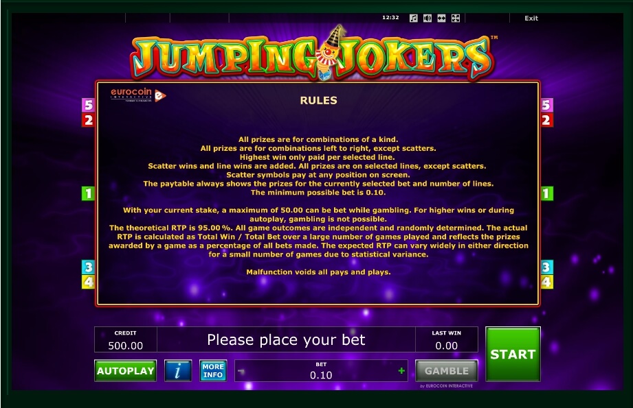 jumping jokers slot machine detail image 0