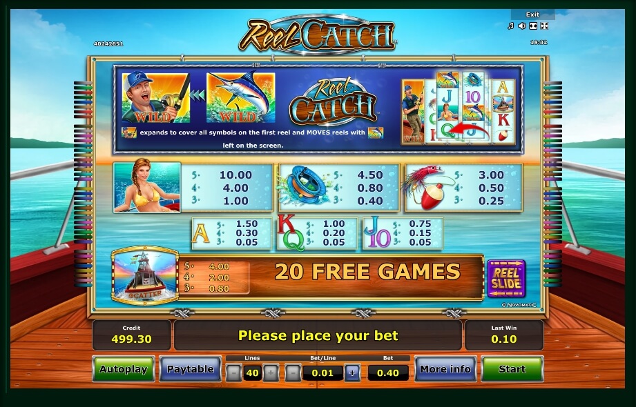 reel catch slot machine detail image 3