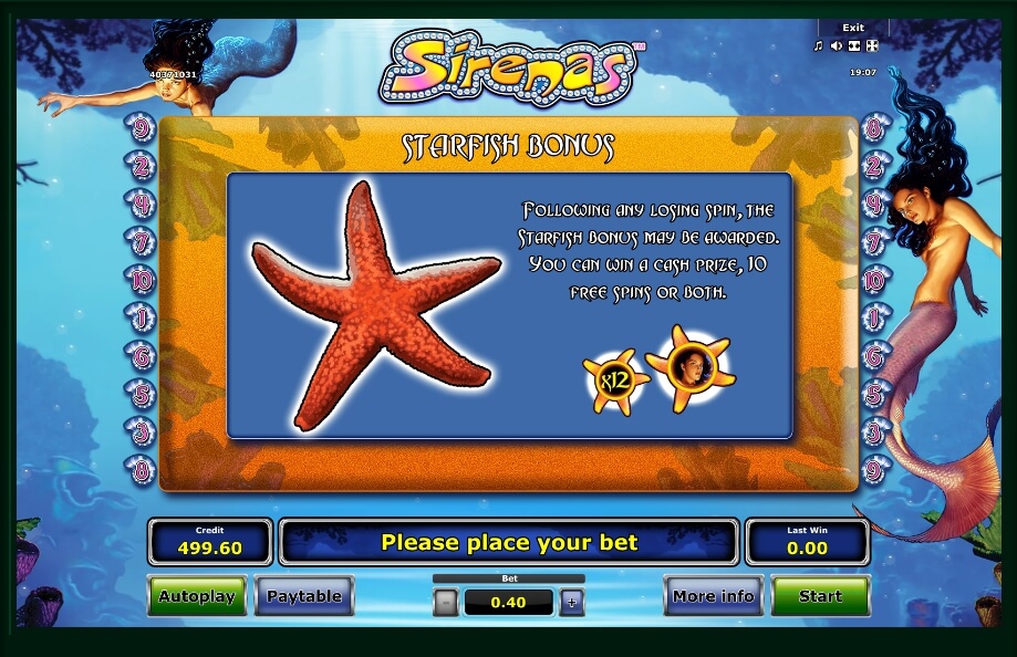 sirenas slot machine detail image 6