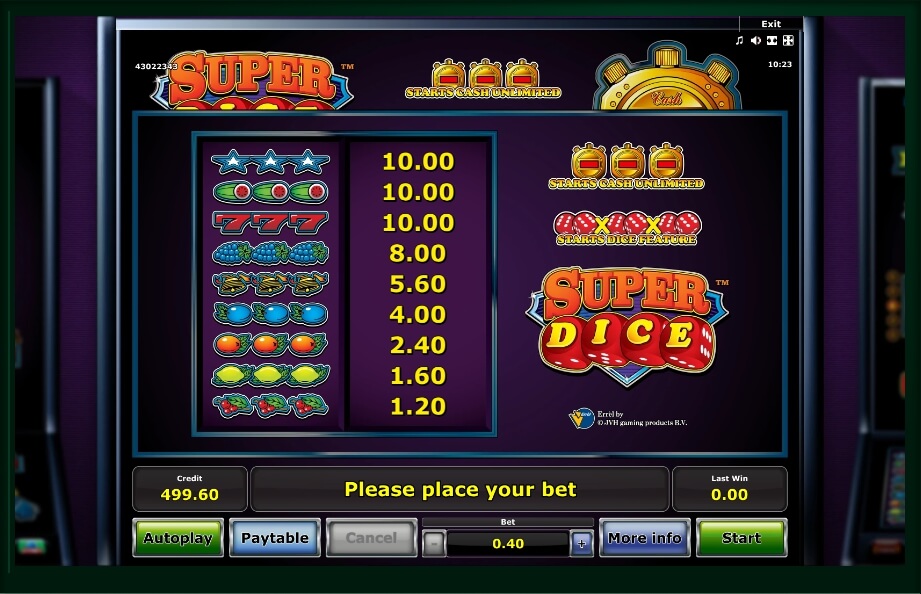 super dice slot machine detail image 7