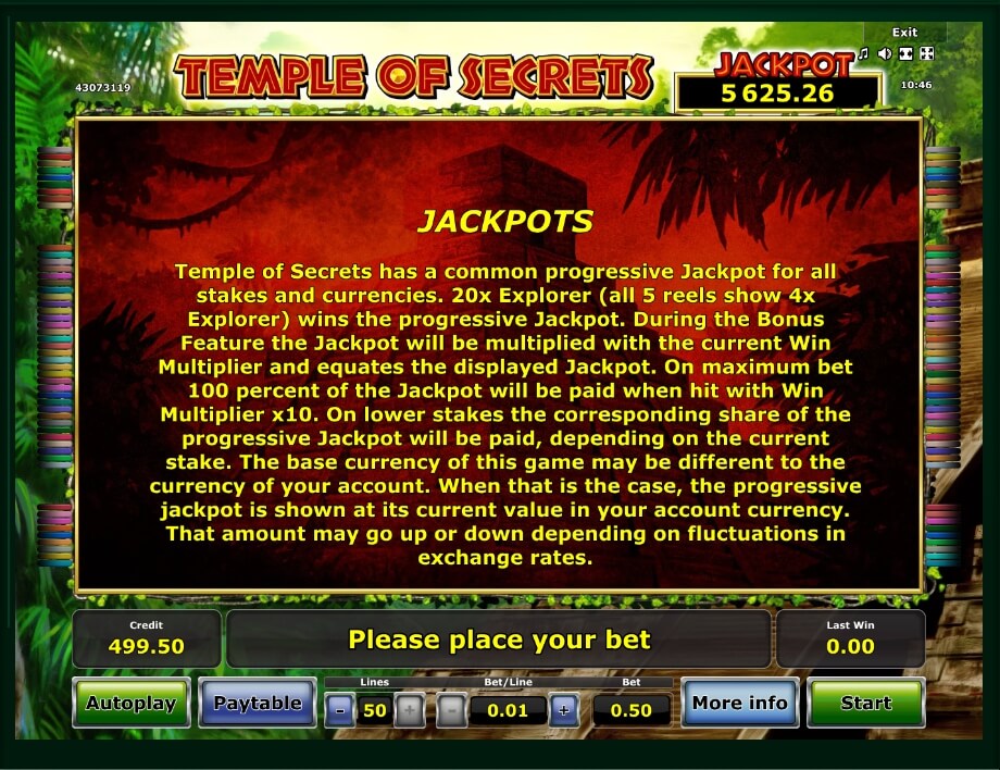 temple of secrets slot machine detail image 4