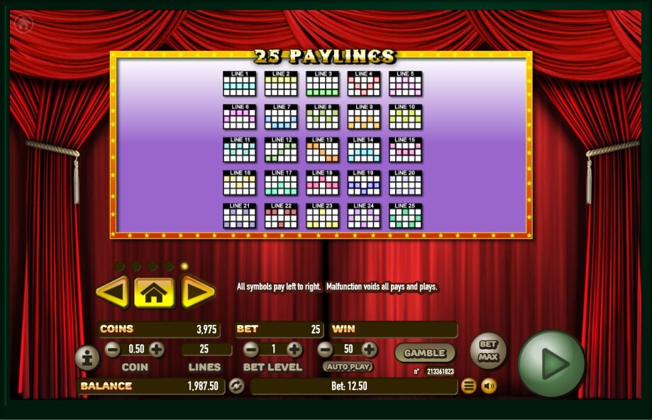 carnival cash slot machine detail image 0