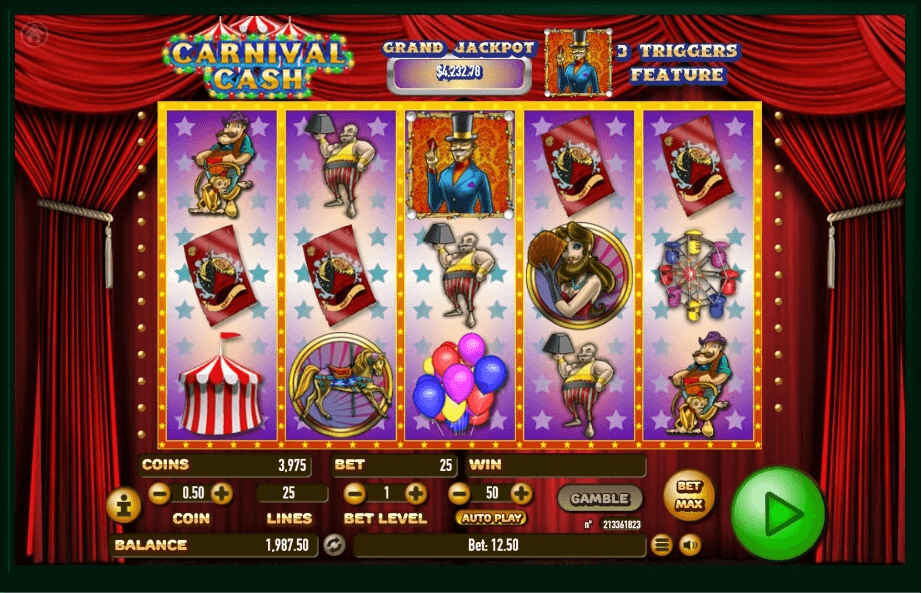 Carnival Cash slot play free
