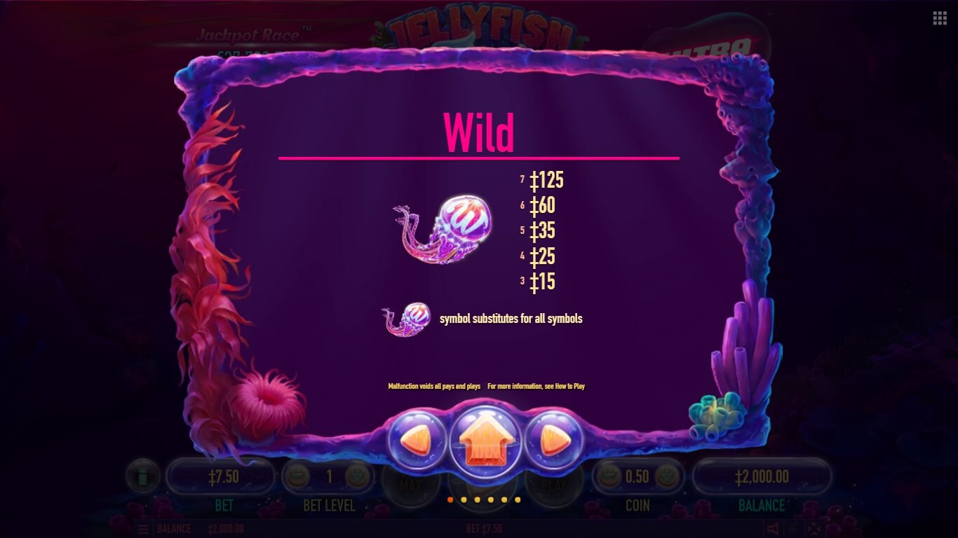 jellyfish flow slot machine detail image 0