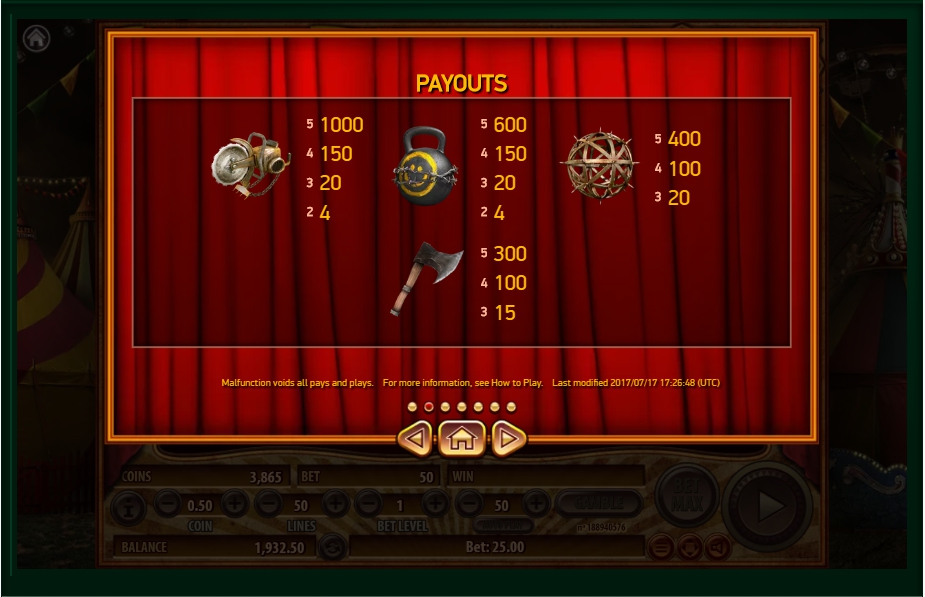 jugglenaut slot machine detail image 5