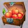 chest with apples - hall of gods