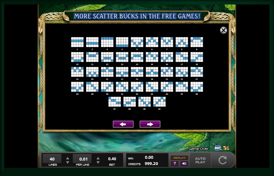 ancient arcadia slot machine detail image 11