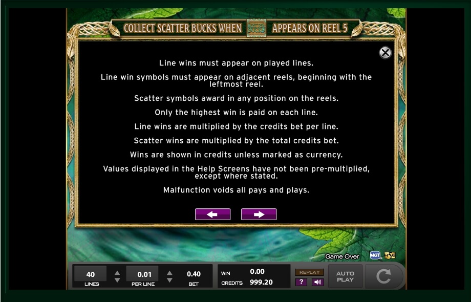 ancient arcadia slot machine detail image 10
