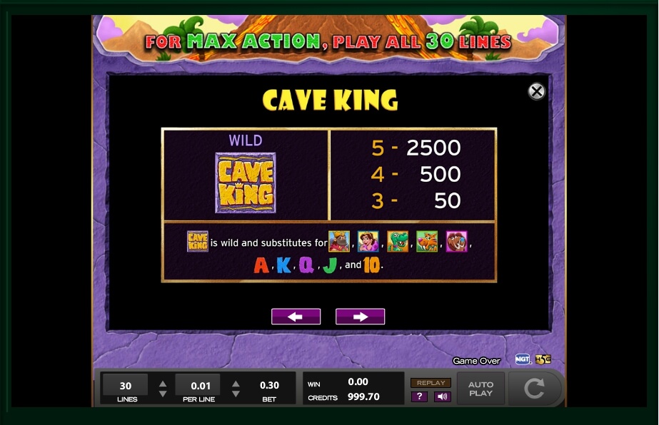 cave king slot machine detail image 17