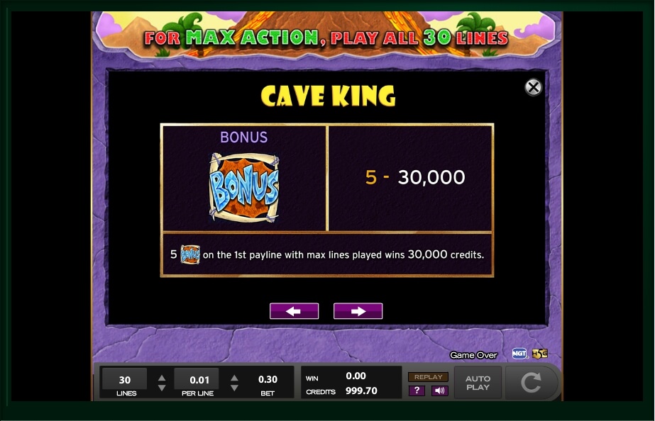 cave king slot machine detail image 16