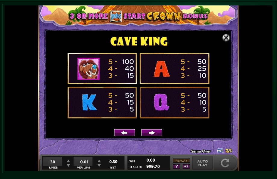 cave king slot machine detail image 14