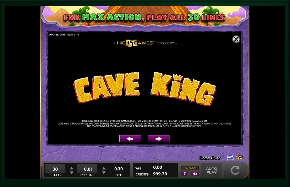 cave king slot machine detail image 8