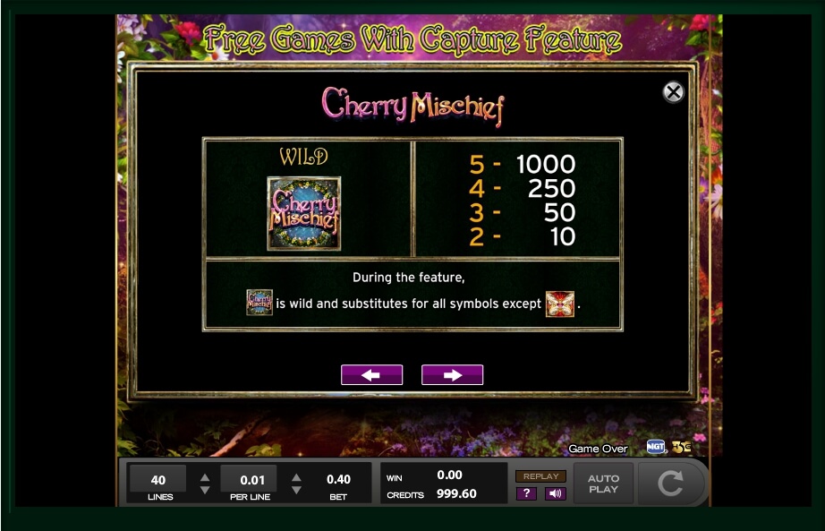 cherry mischief slot machine detail image 17