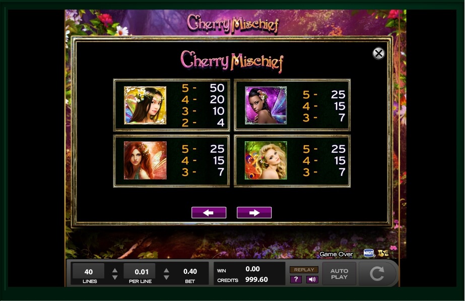 cherry mischief slot machine detail image 16