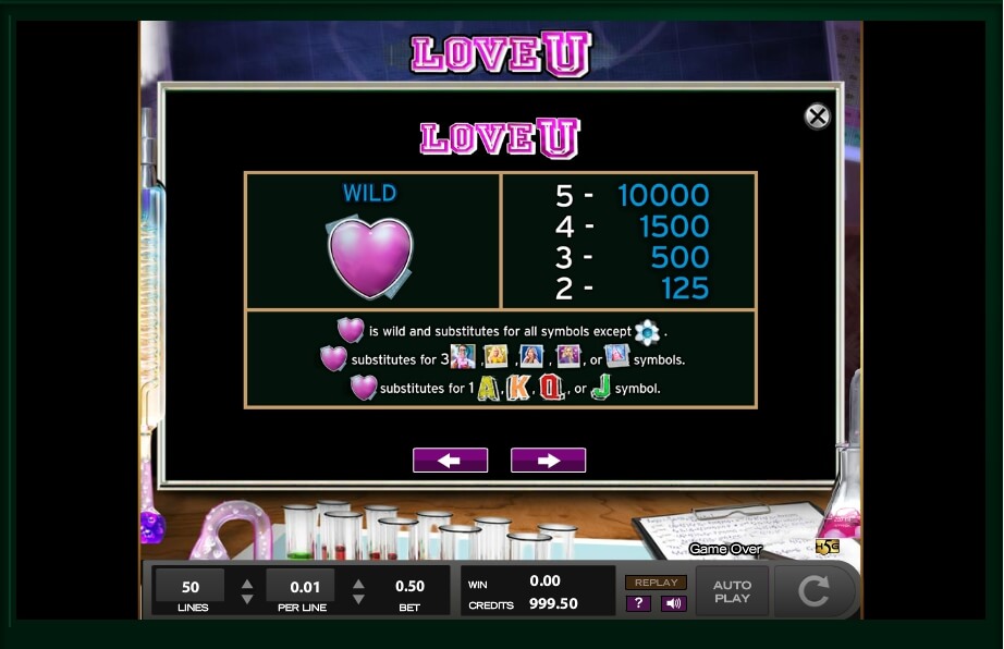 love u slot machine detail image 19
