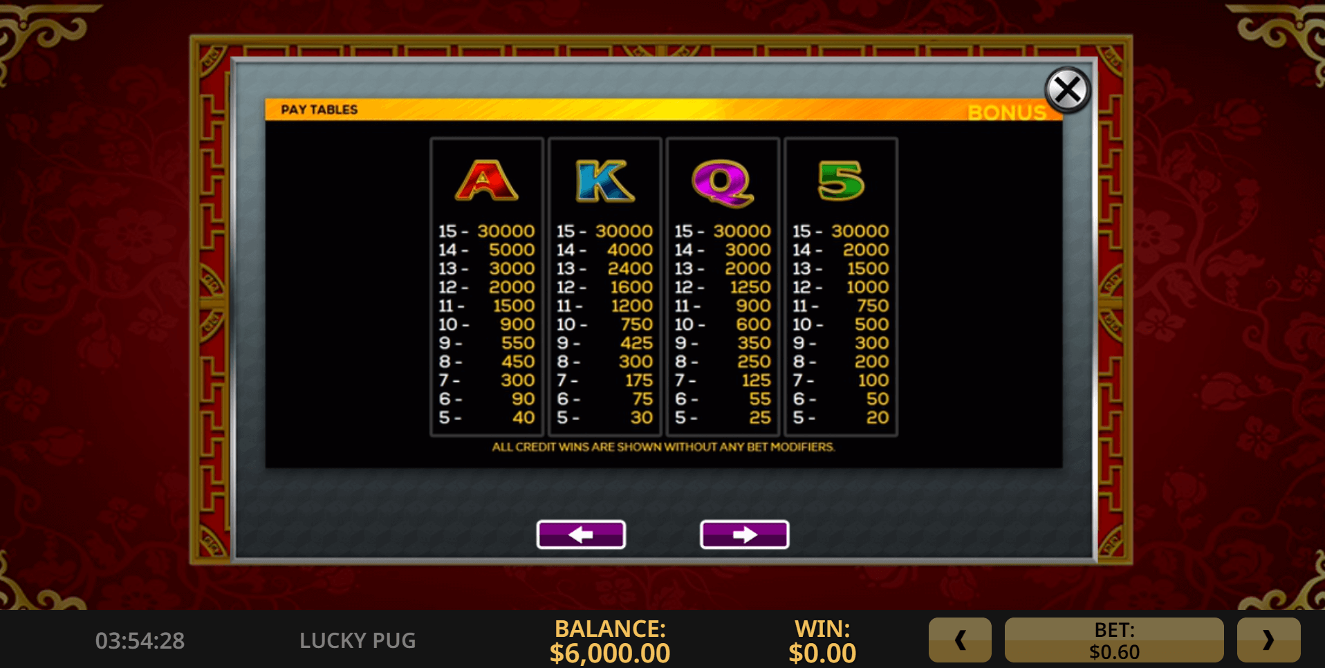 lucky pug slot machine detail image 3