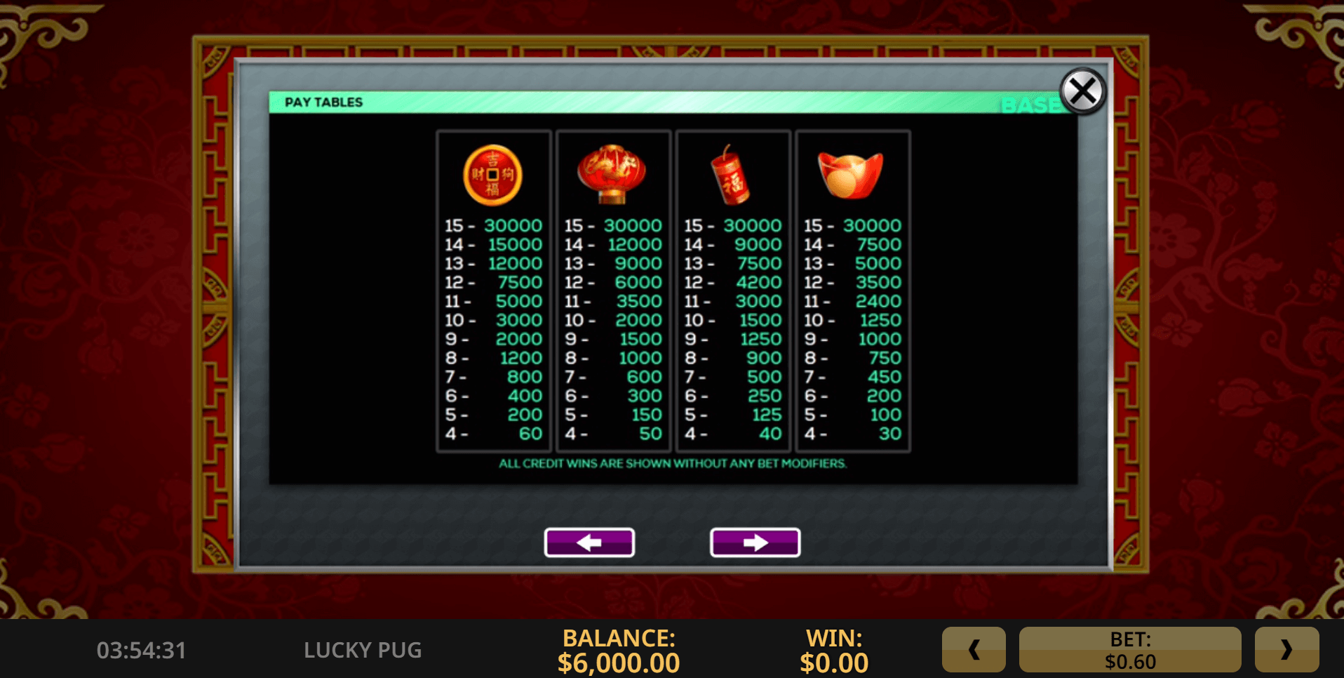 lucky pug slot machine detail image 6