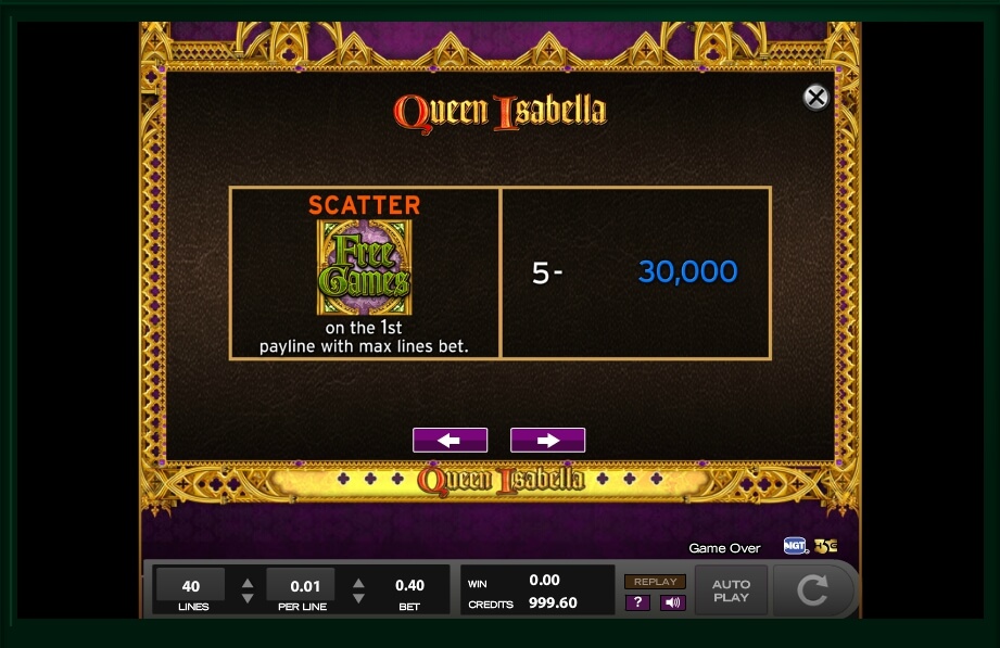 queen isabella slot machine detail image 17