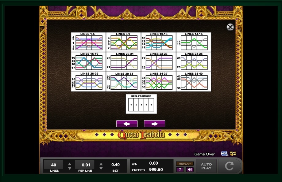 queen isabella slot machine detail image 13
