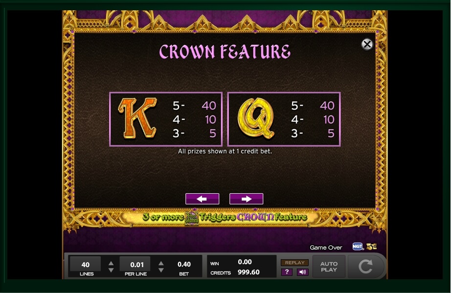 queen isabella slot machine detail image 3