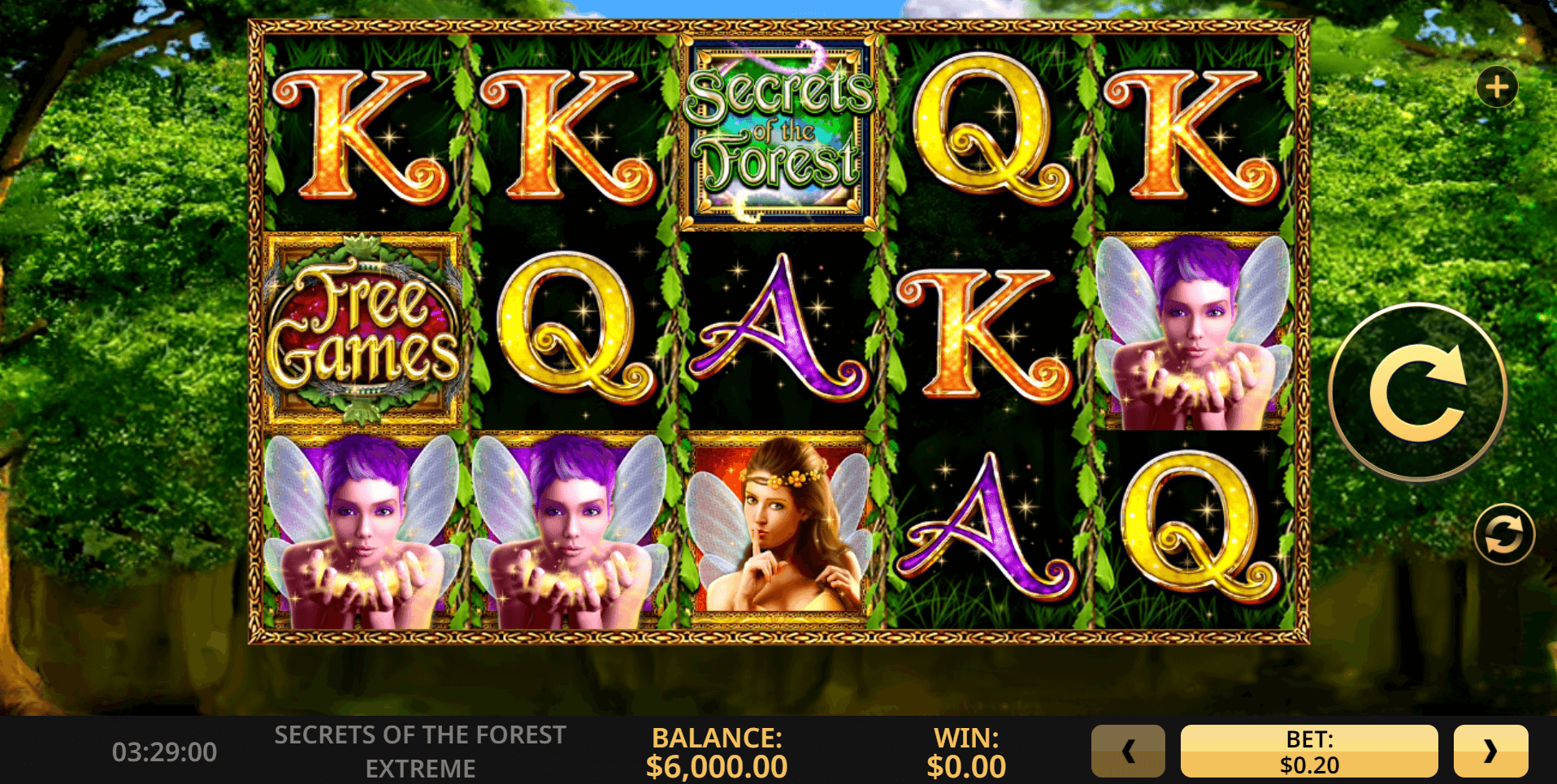 Secrets of the Forest Extreme slot play free