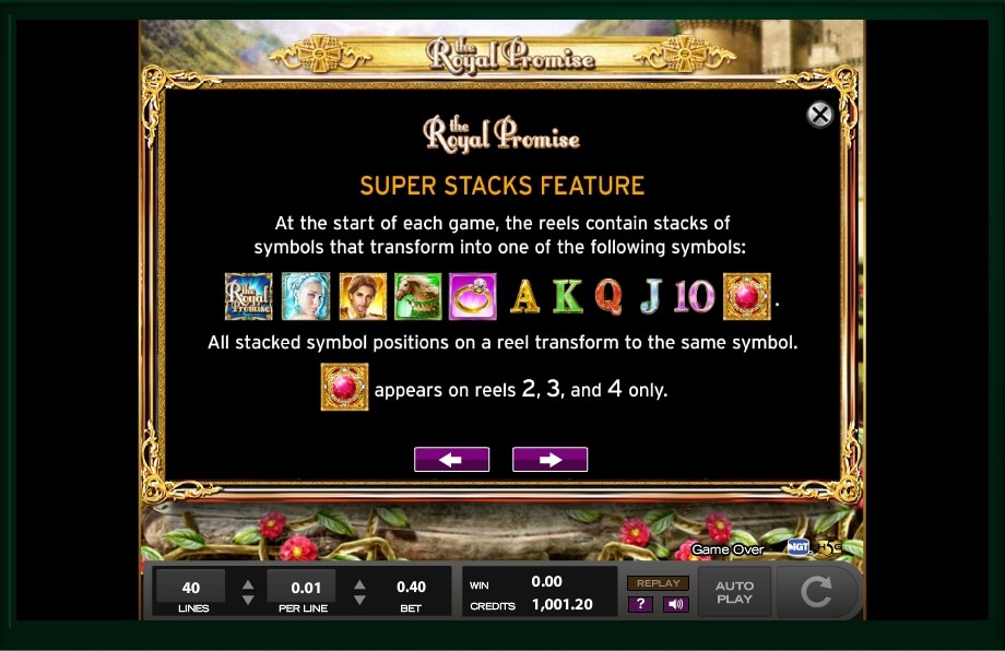 the royal promise slot machine detail image 13
