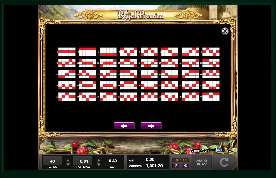 the royal promise slot machine detail image 12