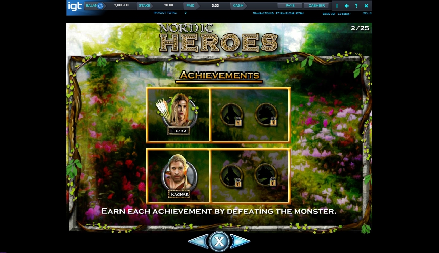nordic heroes slot machine detail image 6