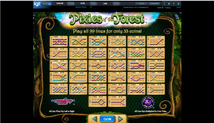 pixies of the forest slot machine detail image 1