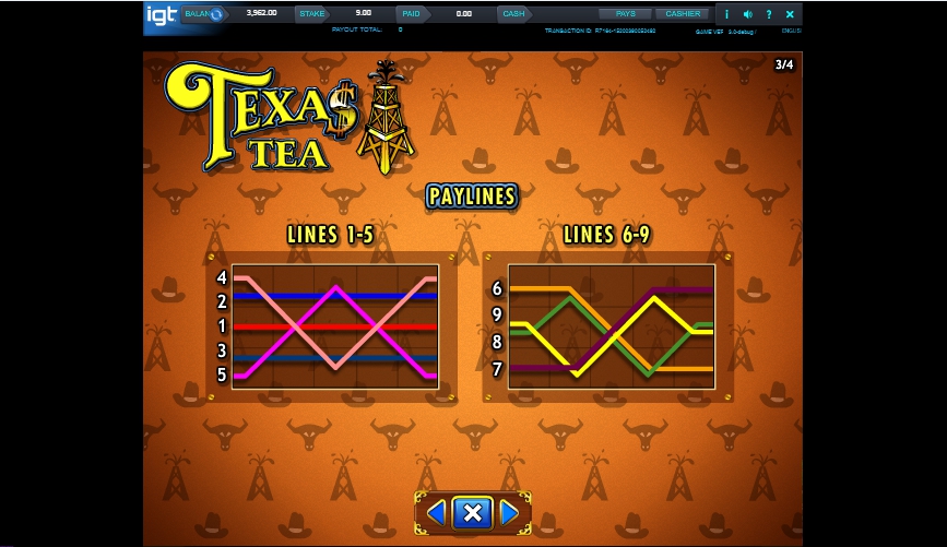 texas tea slot machine detail image 1