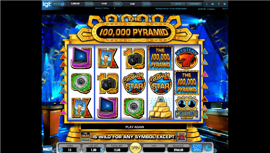 The 100,000 Pyramid slot play free