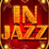 in jazz logo: a scatter symbol - in jazz