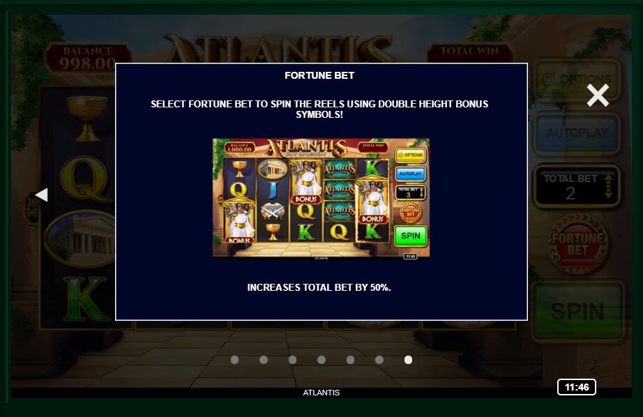 atlantis: city of destiny slot machine detail image 0