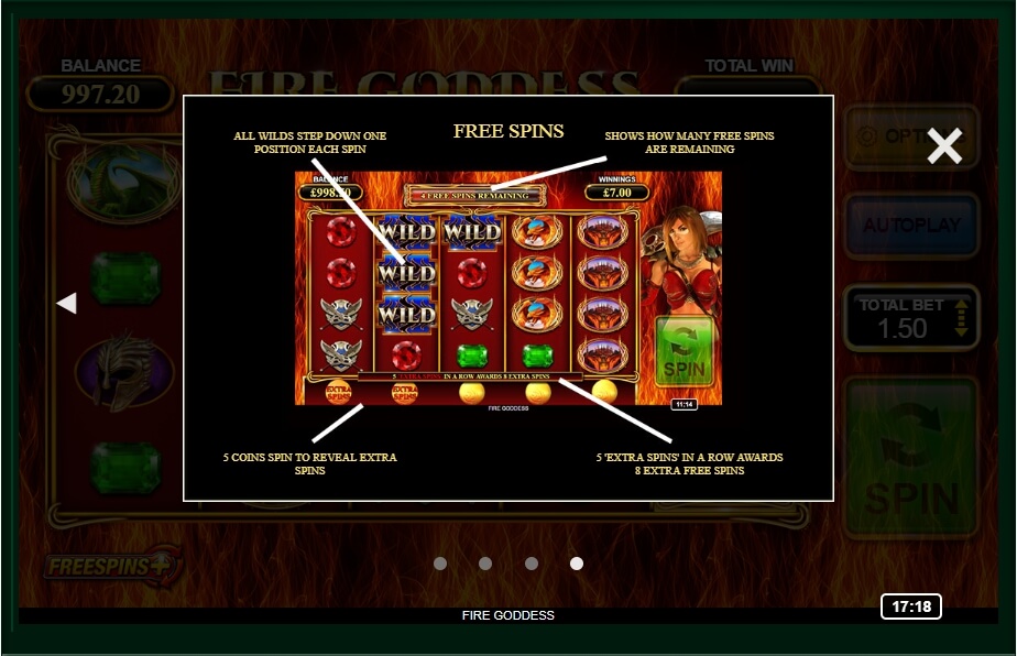 fire goddess slot machine detail image 0