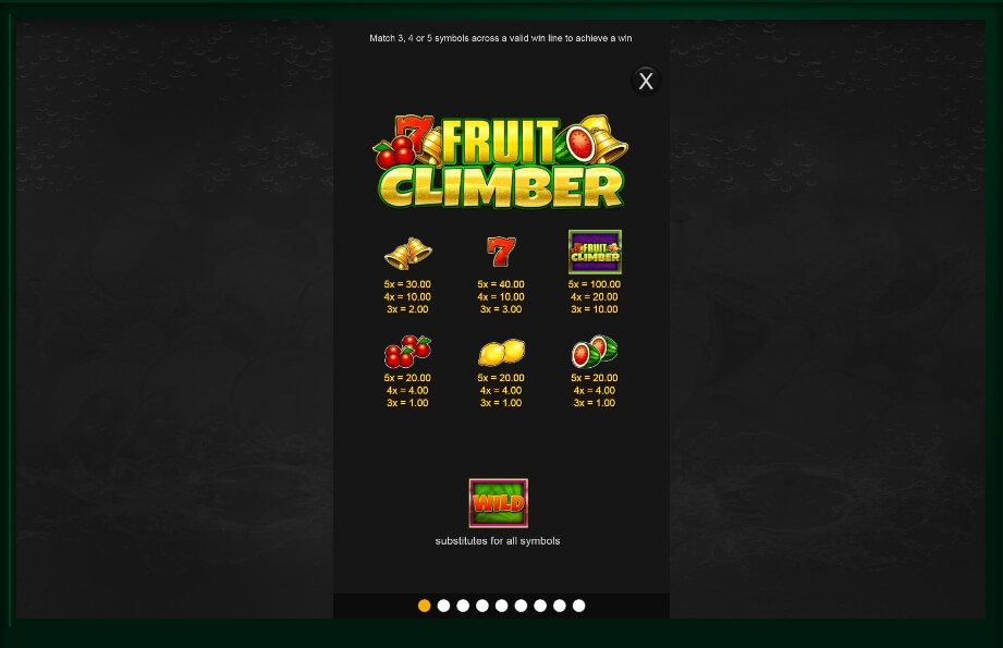 fruit climber slot machine detail image 8