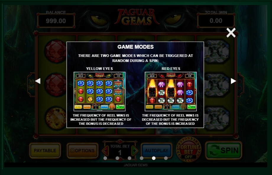 jaguar gems slot machine detail image 1
