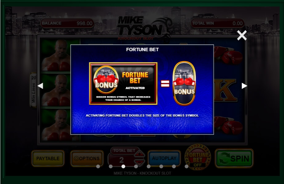 mike tyson knockout slot machine detail image 5