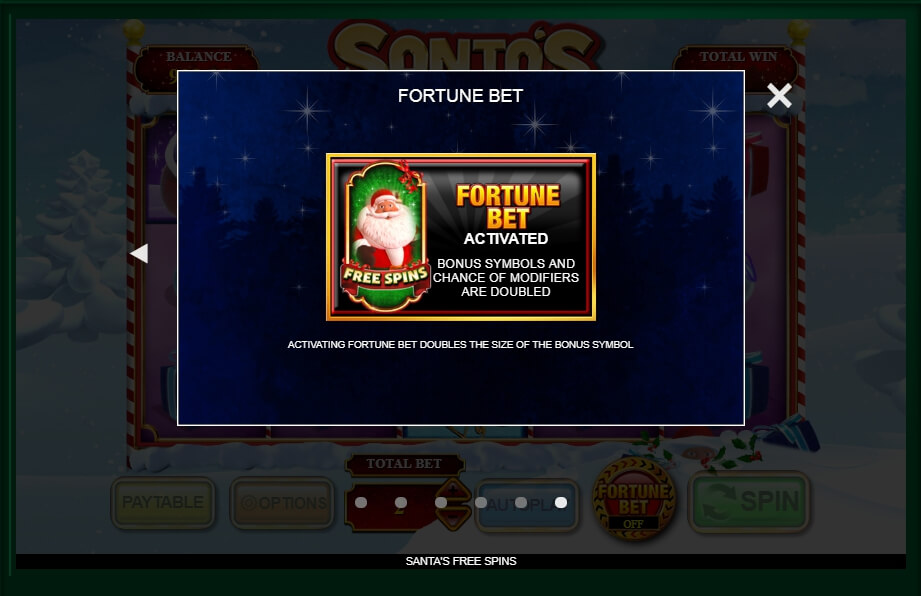 santas free spins slot machine detail image 0