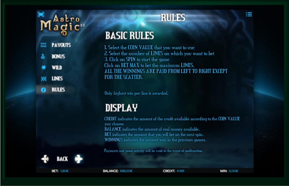 astro magic slot machine detail image 0