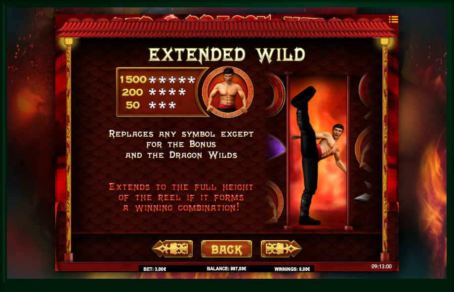 red dragon wild slot machine detail image 6