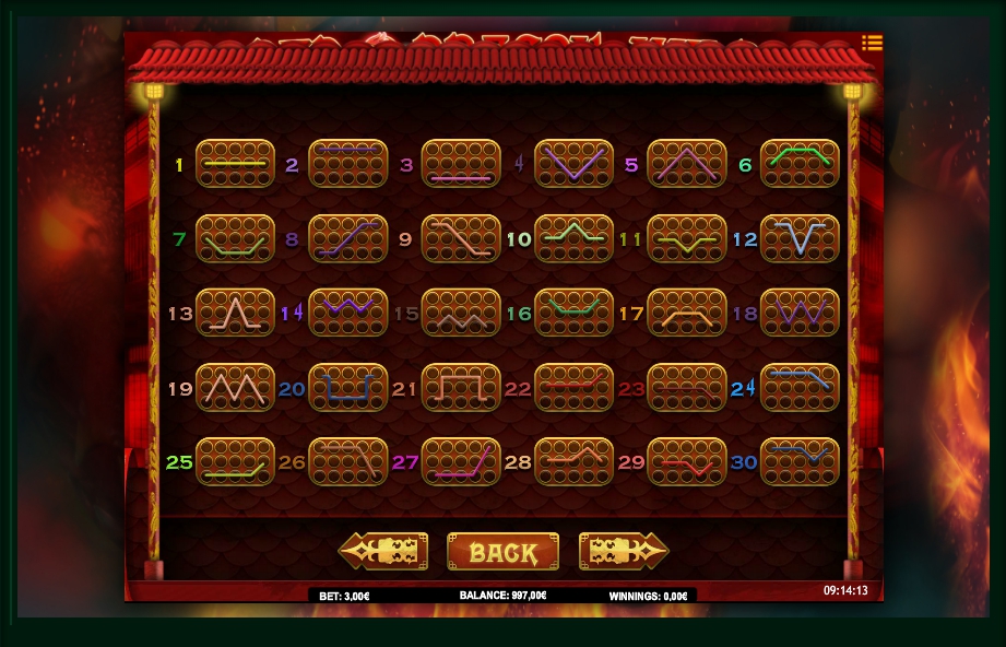 red dragon wild slot machine detail image 2