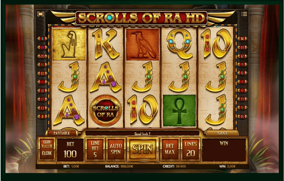 Scrolls of Ra slot play free