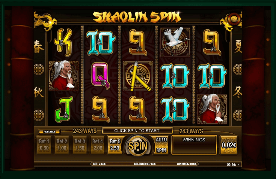 Shaolin Spin slot play free