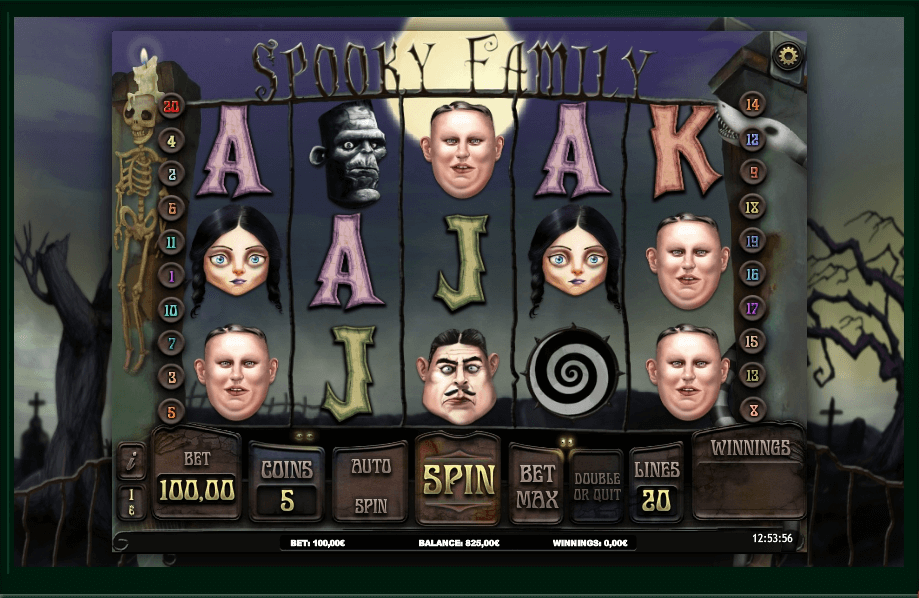 Spooky Family slot play free