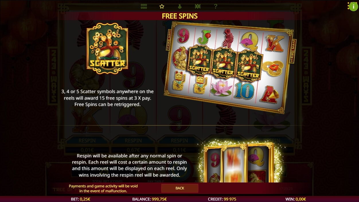 tree of fortune slot machine detail image 3