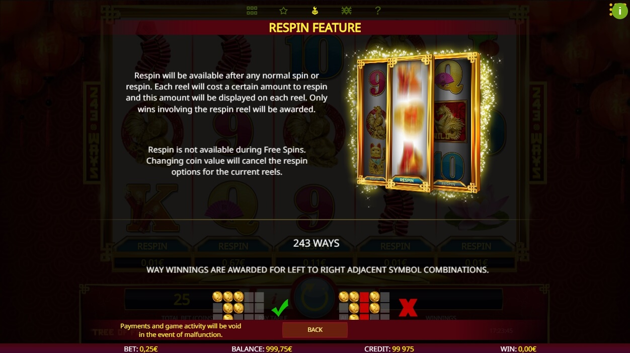 tree of fortune slot machine detail image 2