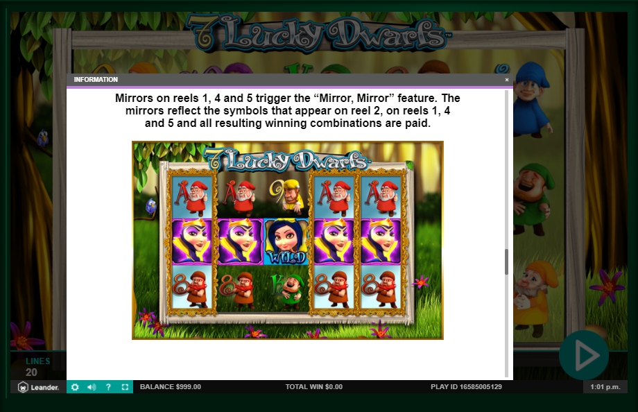 7 lucky dwarfs slot machine detail image 2