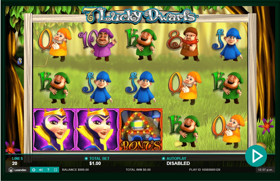 7 Lucky Dwarfs slot play free