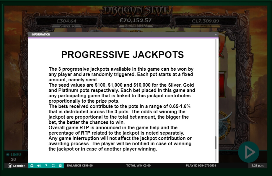 dragon slot jackpot slot machine detail image 1